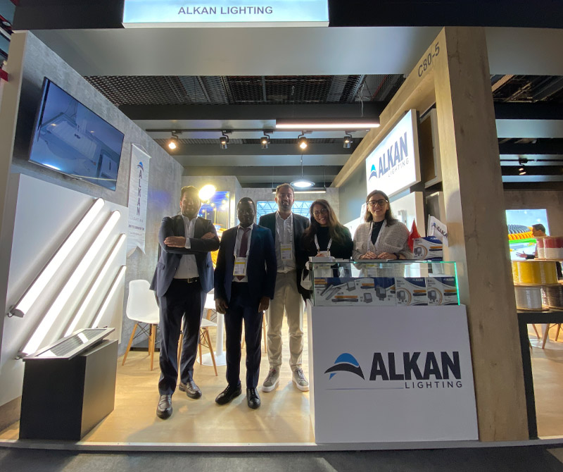 Elektrik Dünyası - Alkan Aydınlatma Light+Building Messe Frankfurt Fuarı’nda Yenilikçi Ürünlerini Sergiledi